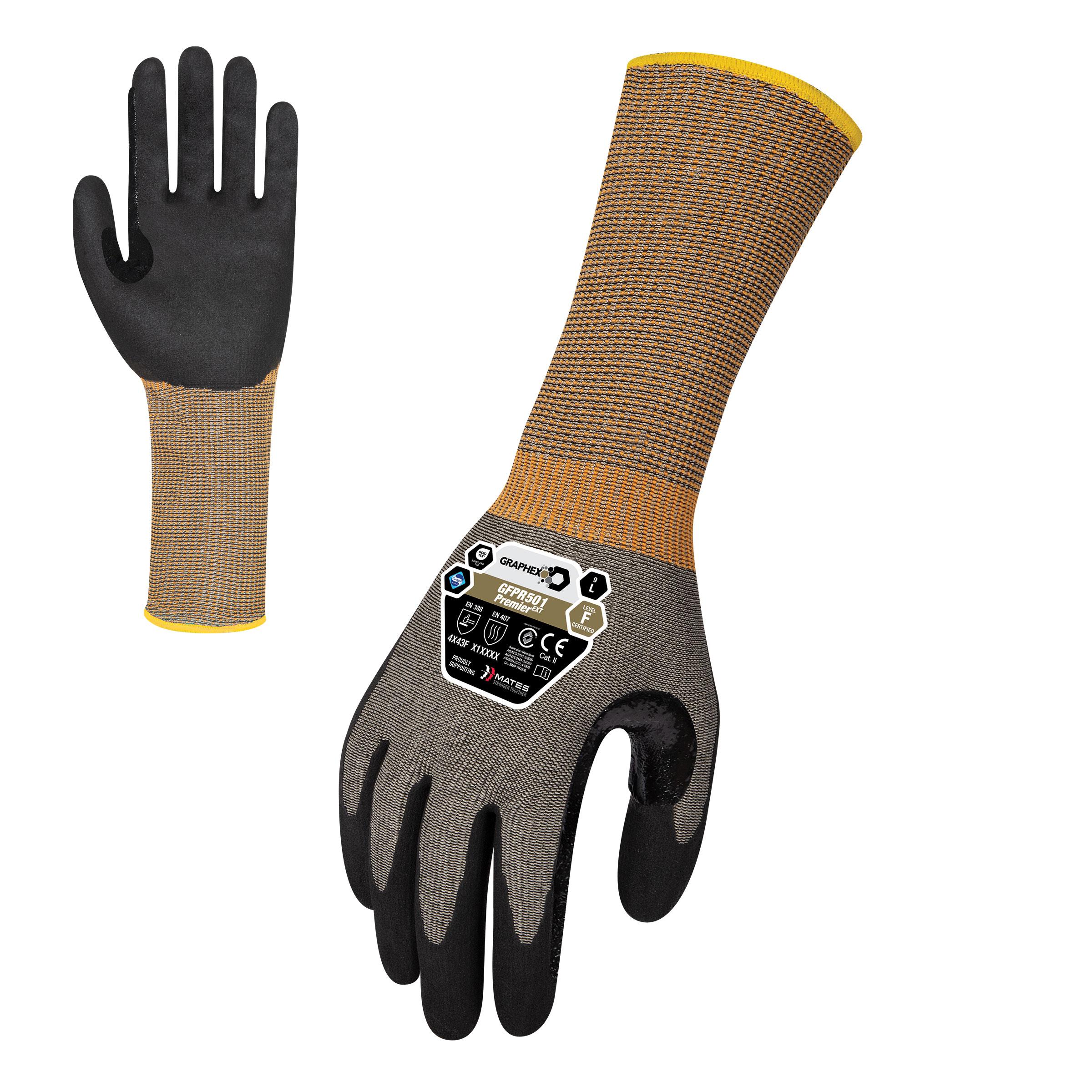 Force360 Graphex Precision Gloves FPR400 Cut 5/D Graphene Fibre Tech AS/NZS 